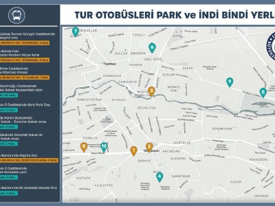 Eskişehir Tur Otobüsleri İçin Park Yerleri