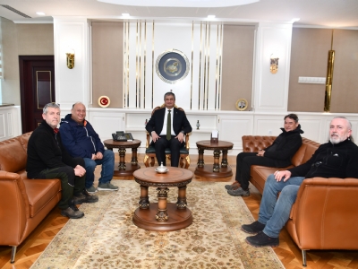 Karabük Valisi Sayın Mustafa Yavuz'u Makamında Ziyaret Ettik (15 Şubat 2024)