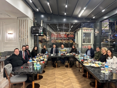 Ankara İl Kültür Turizm Müdürümüz Ali Ayvazoğlu ile Birlikte İftar Yemeği Buluşmasını Gerçekleştirdik (26.03.2024)