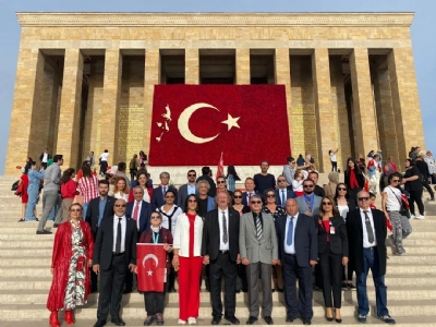 TUREB Kurulları ve Oda Başkanlarıyla  Anıtkabir Ziyareti