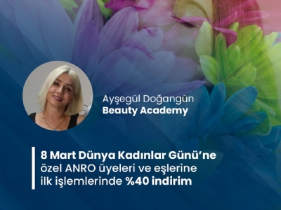8 Mart Dünya Kadınlar Günü'ne Özel Beauty Academy'de İndirim