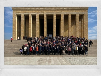 21 Şubat Dünya Turist Rehberleri Günü Anıtkabir'de Çelenk Töreni